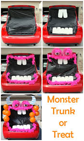 Trunk Or Treat Monster Party Ideas For Real People