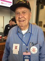 Roll call of recent WWII veteran visitors to the Museum: Ruth Gantt (US  Navy, Atlantic theater) and Clint Gantt (US Navy, Atlantic theater), Olin  Holt (US Army Air Forces, Pacific theater), Vern