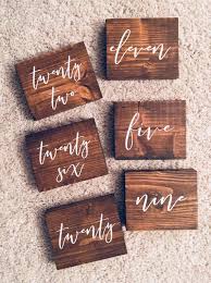 Wooden Table Numbers Wood Table Numbers Wedding Table Etsy Wood Table Numbers Wedding Table Numbers Wedding Diy Wood Table Numbers