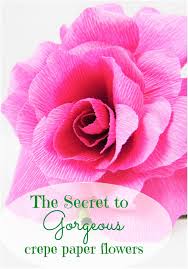 Maybe you would like to learn more about one of these? The Secret To Perfect Crepe Paper Flowers Catching Colorflies