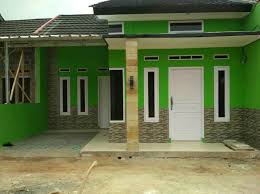 Rumah minimalis bercat putih (sumber: Rumah Minimalis Masakini Siap Huni Properti Dijual Di Carousell
