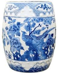 Black And White Ceramic Garden Stool Here S The Problem With Furnishing Outdoor Rooms Blue And White Blue And White Fabric Blue And White China