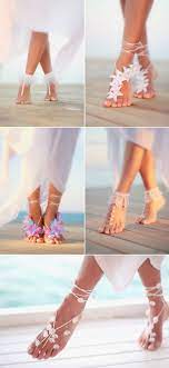 27 Absolutely Gorgeous Shoes For Beach Weddings Praise Wedding Beach Wedding Shoes Beach Bride Beach Wedding Dress