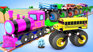 Learning Colors For Children With 2 Wheeler Mega Monster Street Vehicles Coloring For Kids Learning Colors Super Healthy Recipes