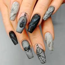 Coffin or ballerina nails are long ones with a square top, and these are the best ones to show off your nail designs and arts. The Best Halloween Nail Designs In 2018 Stylish Belles