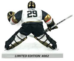 With fleury manning the goal for the vgk, every home game is a possibility for free krispy kreme fleury is also known for his gold pads that he has used during practice, but that he debuted in game. New Imports Dragon Marc Andre Fleury 6 Inch Figure Gold Pads Go Gts