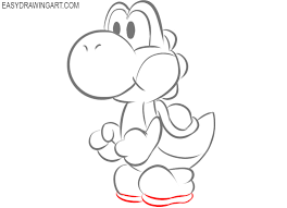 Darmowe kolorowanki mario bros do wydruku. Easy To Draw Yoshi Novocom Top