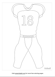 Download this running horse printable to entertain your child. Football Jersey Coloring Pages Free Sports Coloring Pages Kidadl