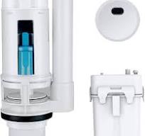 KERDE 2-Inch Automatic Toilet Flusher - Dual Flush Valve with Button,  Repair Kit for 2-Piece Toilet (2F-19CM)