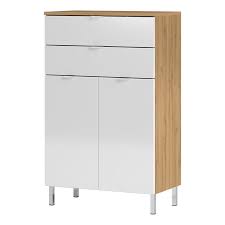 Kommode jacky artisan eiche nachbildung weiss 60 cm breit online. Germania Mauresa Highboard Ger 1684 8531 569 Badshop De