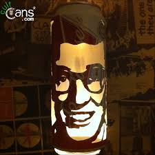 Buddy Holly Beer Can Lantern