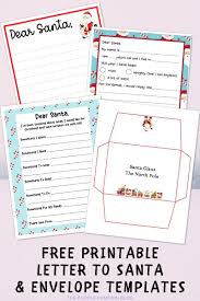 The elves will pick it up and deliver to santa himself! Free Printable Letter To Santa Envelope Templates