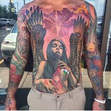 Wolf abstrakt tattoo design tattoomotive. Engel Tattoo Spirit