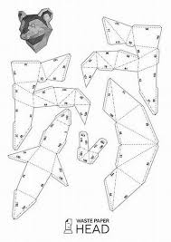 Resultado De Imagen De 3d Paper Model Templates Plantillas Gratis Papel De Bricolaje Animales De Papel