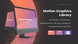 Animated Screen Website Mockup Promo Imac Pro Mockup Web Presentation Videohive 25507976 Download Rapid After Effects