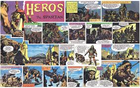 Frank Bellamy 39 S Heros The Spartan The Complete Adventures Hero Books Franks