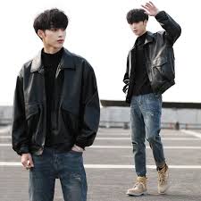 Check spelling or type a new query. 2020 Mens Loose Style Jacket Motorcycle Biker Leather Jacket Men Fashion Leather Coats M Leather Jacket Men Style Leather Jacket Outfit Men Jackets Men Fashion