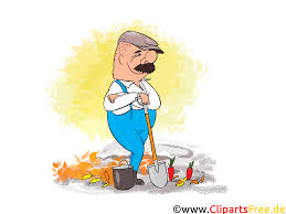 Eine motorhacke leistet gute dienste, wenn man im garten z.b. Arbeit Im Garten Im Herbst Cliparts Bilder Cartoons Comics