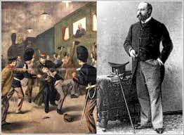 On 4th April 1900, The Prince of Wales (later Edward VII) was the victim of an attempted assassination. Prince Albert Edward was travelling through Belgium to Denmark when Jean-Baptiste Sipido shot at