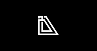Intertwined Letter D Concept Logo Lettering Logos Letter D