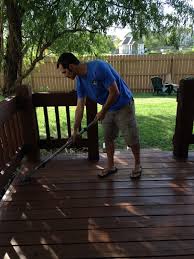 How to Stain Your Deck the Easy Way (and a HomeRight Giveaway)