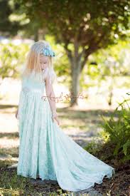 When the weather turns warmer, wedding season is on the horizon. Mint Green Elegant Crystals Sash Soft Lace Junior Bridesmaid For Kids Girls Flower Girl Dresses Beach Wedding Party Gown Buy At The Price Of 92 00 In Aliexpress Com Imall Com