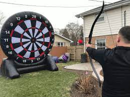 Archery Dart Board Bounce My House Party Rentals