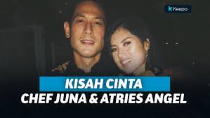 Setelah putus, tampaknya tak butuh waktu lama bagi atries untuk move on. Potret Kebersamaan Chef Juna Dan Atries Angel