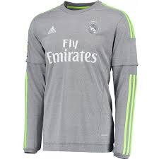 Wie der klub am dienstagabend bestätigte, soll. Gunstige Fussballtrikots Real Madrid 15 16 Auswarts Langarm Trikot Long Sleeve Tshirt Men Long Sleeve Shirts Soccer Shirts