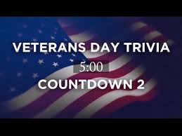 If you're a veteran or have a family member who served in the military, make sure that you know about the best veteran's day deals available at restaurants across the country. Veterans Day Trivia Countdown 2 James Grocho Sermonspice