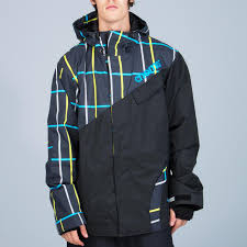 Nomis Touch Snowboard Jacket M Black Plaid