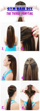 Quick And Easy Gym Hair Alldaychic Hair Styles Perfect Ponytail Hair Hacks