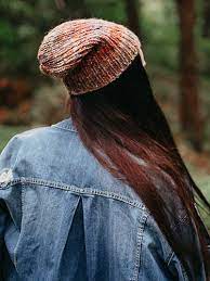 Barnes Pattern By Jami Brynildson Retro Ski Bulky Knit Ski Cap