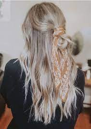 Stephanie Swan Uk Beauty Blogger In 2020 Long Hair Styles Hair Styles Scarf Hairstyles
