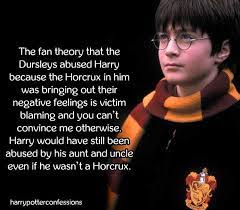 Harry potter is described as being small and skinny on account of being deprived of food. Harry Potter Confessions The Fan Theory That The Dursleys Abused Harry
