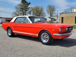 Image result for Poppy Red 1965 Mustang