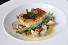 Pan Fried Sea Bass Fine Dining Recipes Gourmet Food Plating Seafood Plates
