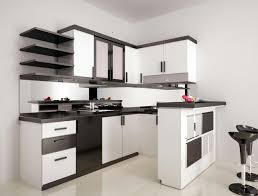 Dapur mini dengan aksen garis pada dindingnya. Rekomendasi Kitchen Set Mini Bar Untuk Dapur Yang Kecil Pinhome