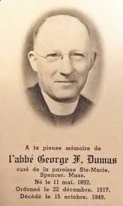 Rev George Francois “Francis” Dumas (1892-1949)