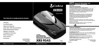 View and download cobra xrs 9345 operating instructions manual online. Cobra Xrs 9545 Operating Instructions Manual Pdf Download Manualslib