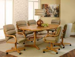 We feature kitchen and dining room furniture for casual meals, such as barstools that are great for the kitchen island or breakfast table that's a space saver. Dining Sets Caster Chair Company