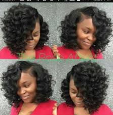 Medium Length Curly Sew In Sew In Bob Hairstyles Curly Weave Hairstyles Curly Bob Hairstyles
