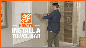The bathrooms have become such a draw that diners like to linger, checking out each one. How To Install A Towel Bar Diy Bathroom Renovation Ideas The Home Depot Youtube