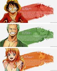 Luffy Zoro Nami Status Report After The Two Years One Piece Movies One Piece Luffy One Piece Anime