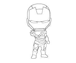 Iron Man 80541 Superheroes Printable Coloring Pages