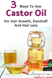 Apply your homemade castor oil hair mask, starting where hair needs it most (i start from my tips up to roots, massaging along the way). Top 3 Ways To Use Castor Oil For Hair Growth Dandruff And Hair Loss