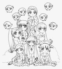 Our coloring pages are loaded with cuteness which will definitely encourage the little girls to start coloring. 28 Collection Of Anime Goth Girl Coloring Pages Png Anime Girl Coloring Transparent Png Transparent Png Image Pngitem