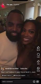 Beautiful couple. 🖤🤎 #KandiBurruss #KandiBurrussTucker #ToddTucker #RHOA  #RHOATL #xscape