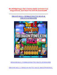 Mod para ios (money hacked) Latest Dragon Ball Dbz Dokkan Battle Hack Mod Apk Unlimited Dragon Stones Generator 2019 Ios By Thanos Apex Issuu