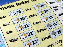 Your ad here » load more stories. Weather Forecast Map On A Newspaper Stock Photo Picture And Royalty Free Image Image 3183617